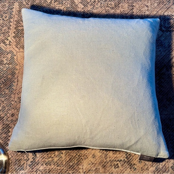 Lacourte Fun Flower Embroidered 20" Square Decorative Pillow, Created for Macy's - Picture 3 of 9